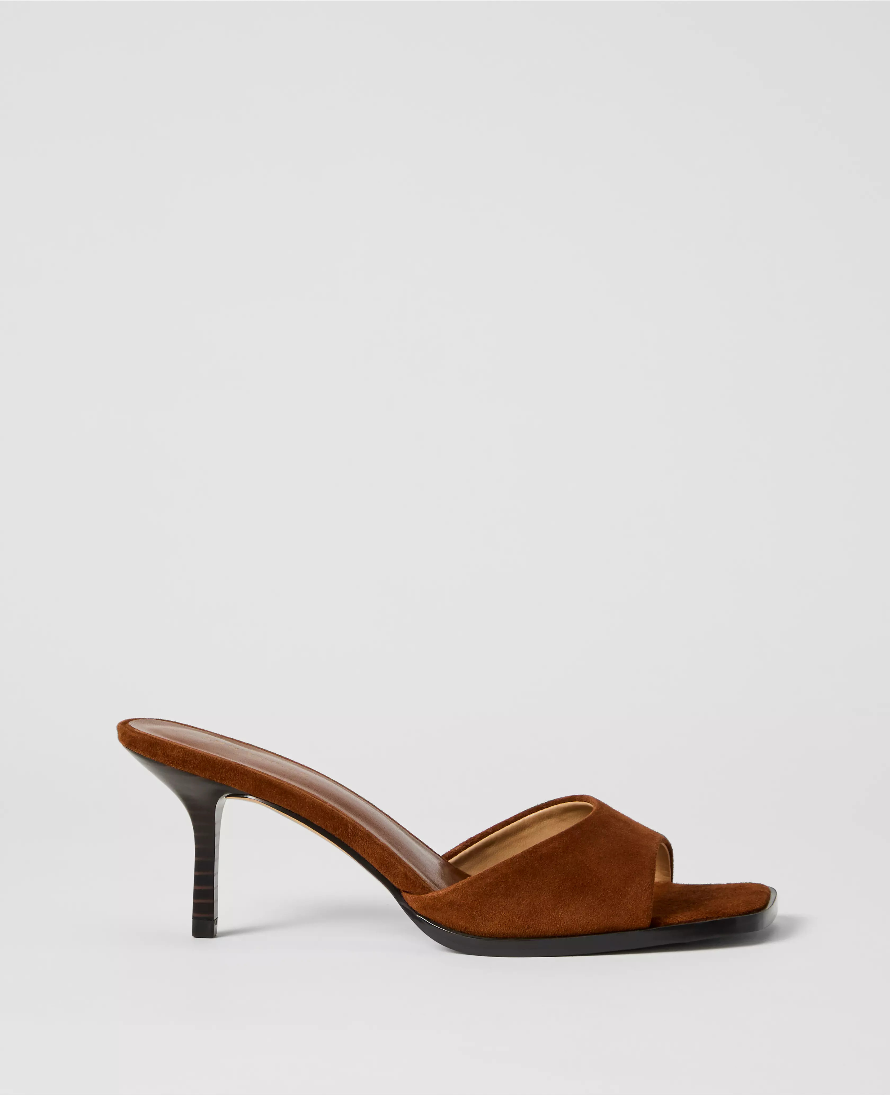 Suede Mule Sandal | Ann Taylor