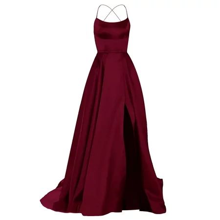 Vedolay Plus Size Summer Dresses Plus Size Lace Chiffon Wrap V Neck Dresses Women Wedding Guest Midi | Walmart (US)