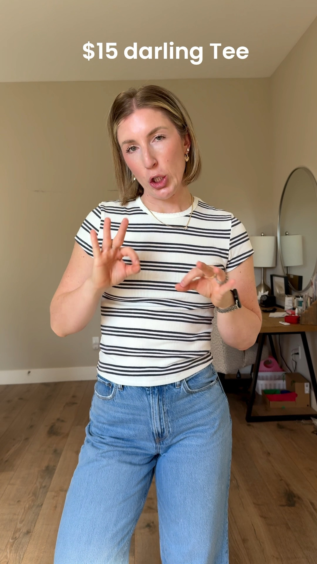 Darling J Crew inspired tee — but it’s $15 🥰

#LTKSeasonal #LTKWorkwear #LTKSaleAlert