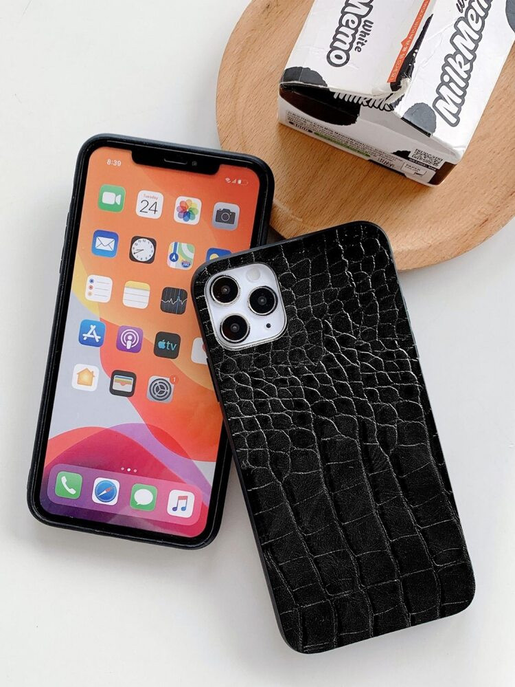 Crocodile Pattern Phone Case | SHEIN