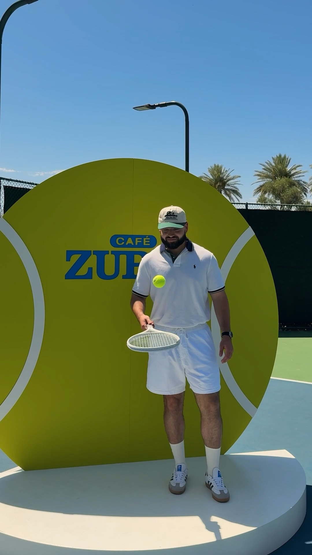 Got invited to my first Tennis event today to try out the new Wimbledon inspired berries & creek from Cafe Zupas. I tried to go for more of a vintage Tennis look for my outfit.

Met some awesome creators, took some Tennis lessons from a pro, great music, food & vibes. Thanks to Cafe Zupas for the invite! 🙌🏼

Outfit Details:
Polo: Ralph Lauren
Shorts: Hollister
Socks: Ralph Lauren
Hat: Aime Leon Dore
Shoes: Adidas
Fragrance: Creed Aventus
Watch: Timex

Tennis outfit , Tennis outfits ,Mens outfits, Summer outfits, Summer outfit, Summer fashion 

#LTKFindsUnder100 #LTKStyleTip #LTKMens