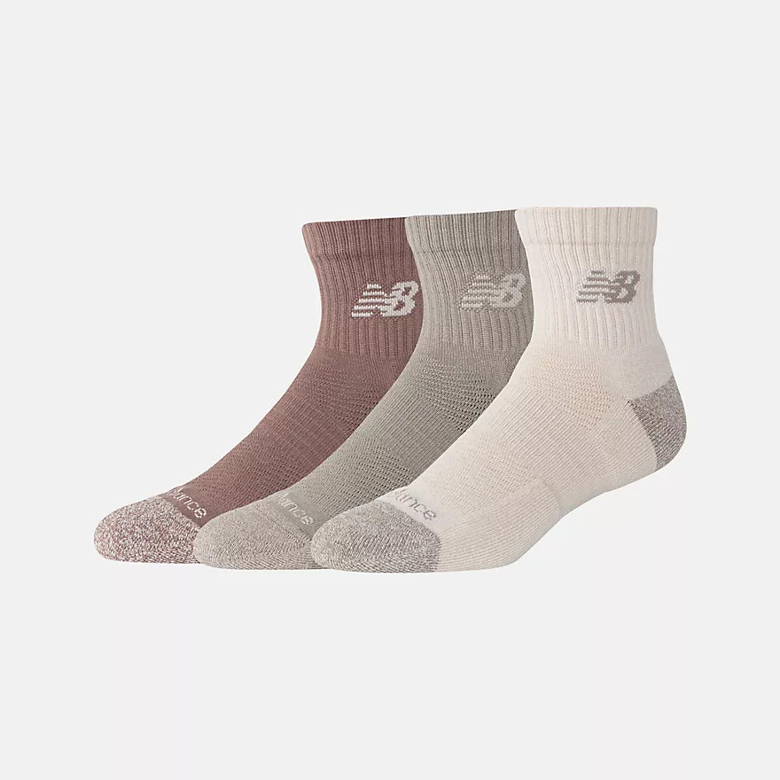 Active QTR Socks 3 Pack | New Balance Athletics, Inc.
