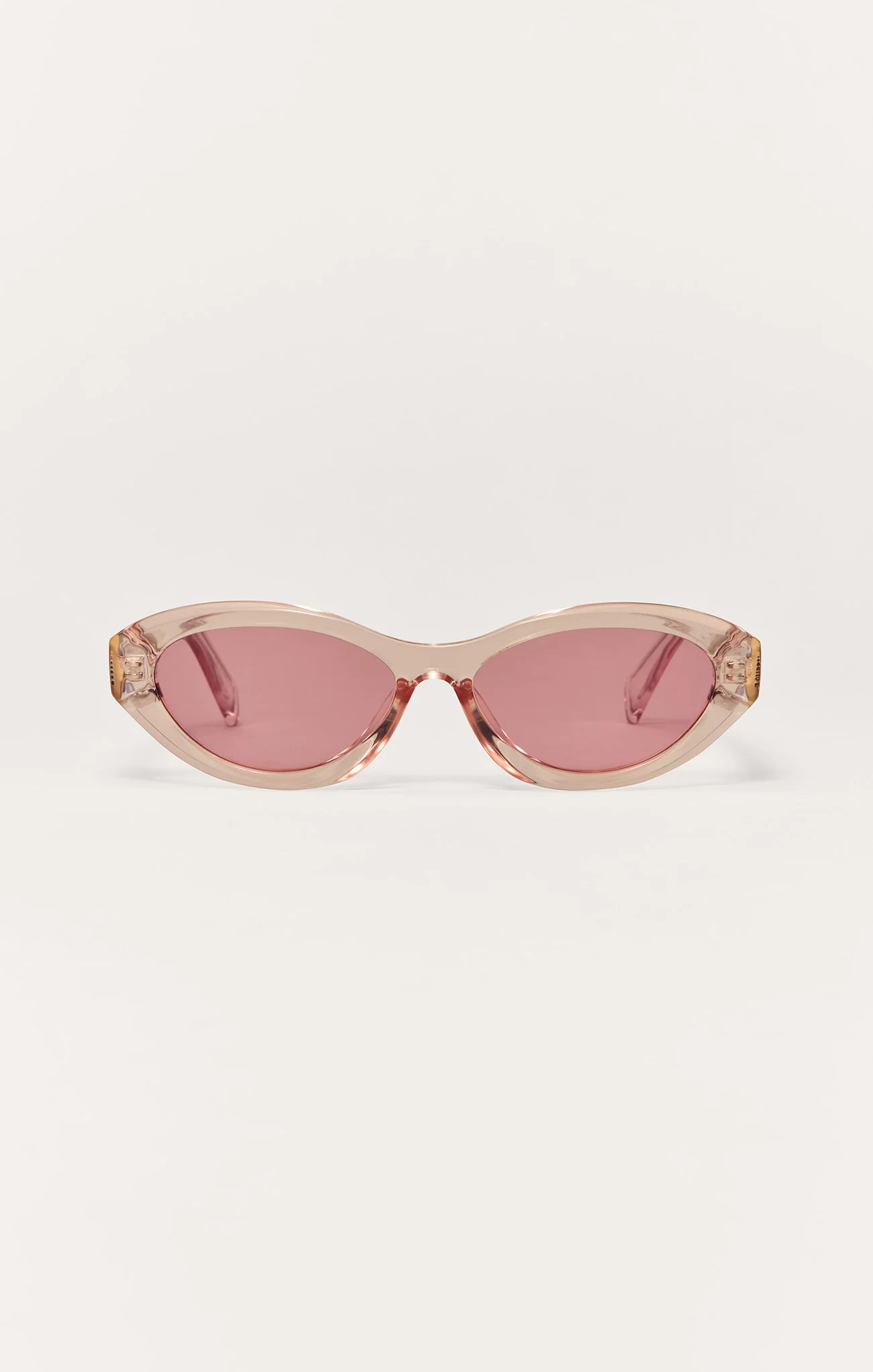 Z SUPPLY Eyewear Women's Backstage Polarized Sunglasses, Rose Crystal - Pink | Z Supply