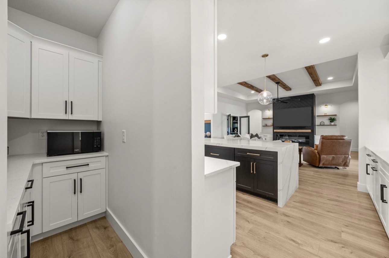 Walk in pantry, open concept kitchen & living room views 🤍

#LTKStyleTip #LTKFamily #LTKHome