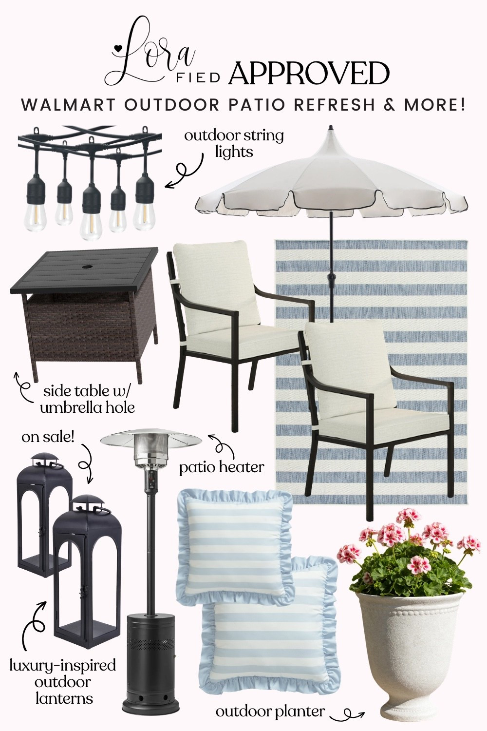 LORAfied Walmart Outdoor Home/ Patio Refresh🙌🏻

walmart home, walmart summer home, walmart outdoor home, walmart patio, patio decor, patio furniture, patio refresh

#LTKSeasonal #LTKHome #LTKSaleAlert
