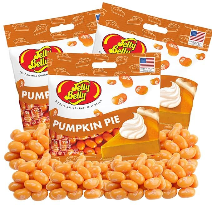Pumpkin Pie Flavored Jelly Beans, Halloween and Thanksgiving 2022 Candy, OU Kosher and Vegetarian... | Amazon (US)