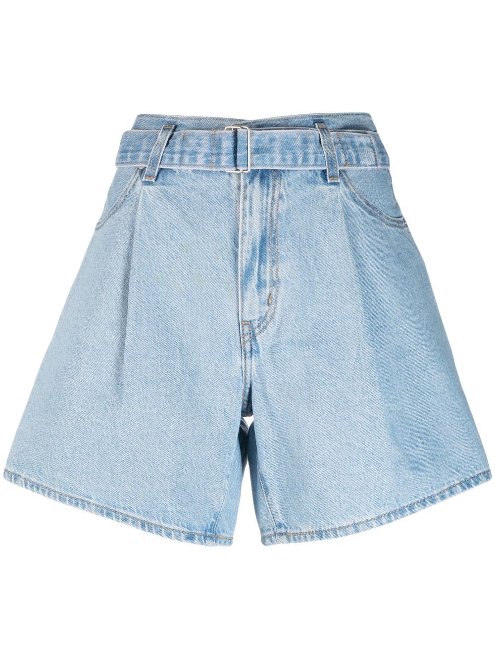 Levi's belted-waist Denim Shorts - Farfetch | Farfetch Global