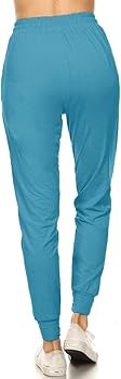 Leggings Depot Women's Jogger Track Cuff Sweatpants with Pockets for Yoga, Workout | Amazon (US)