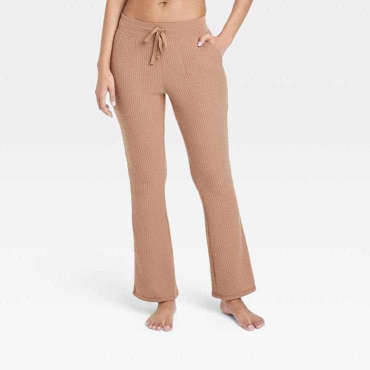 Women's Waffle Knit Lounge Pants - Target Fashion, Lounge Set | Target