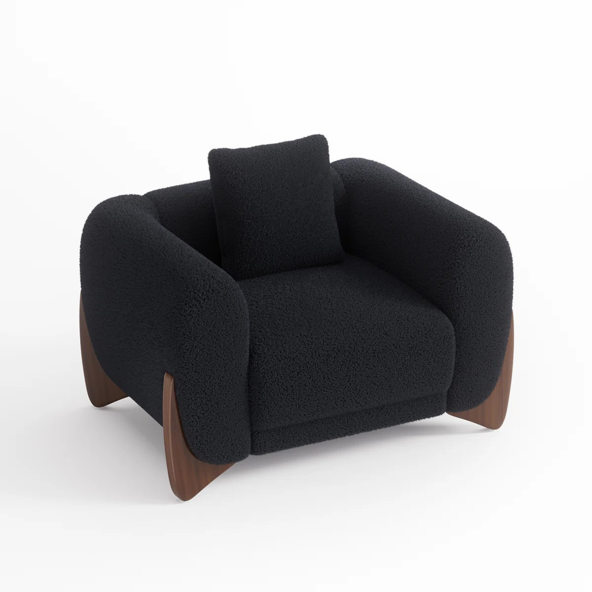 Keiven Boucle Upholstered Accent Chair | Wayfair North America