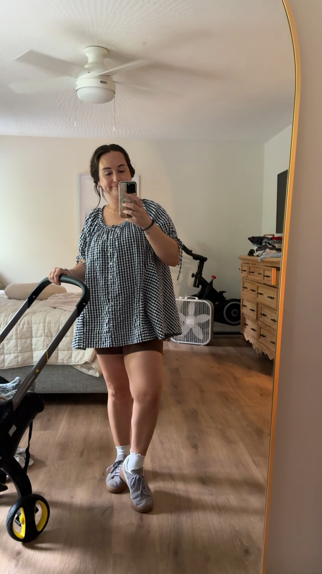 Love this comfy and cute postpartum mom fit! Easy for nursing  

#LTKFamily #LTKStyleTip #LTKSummerEdit