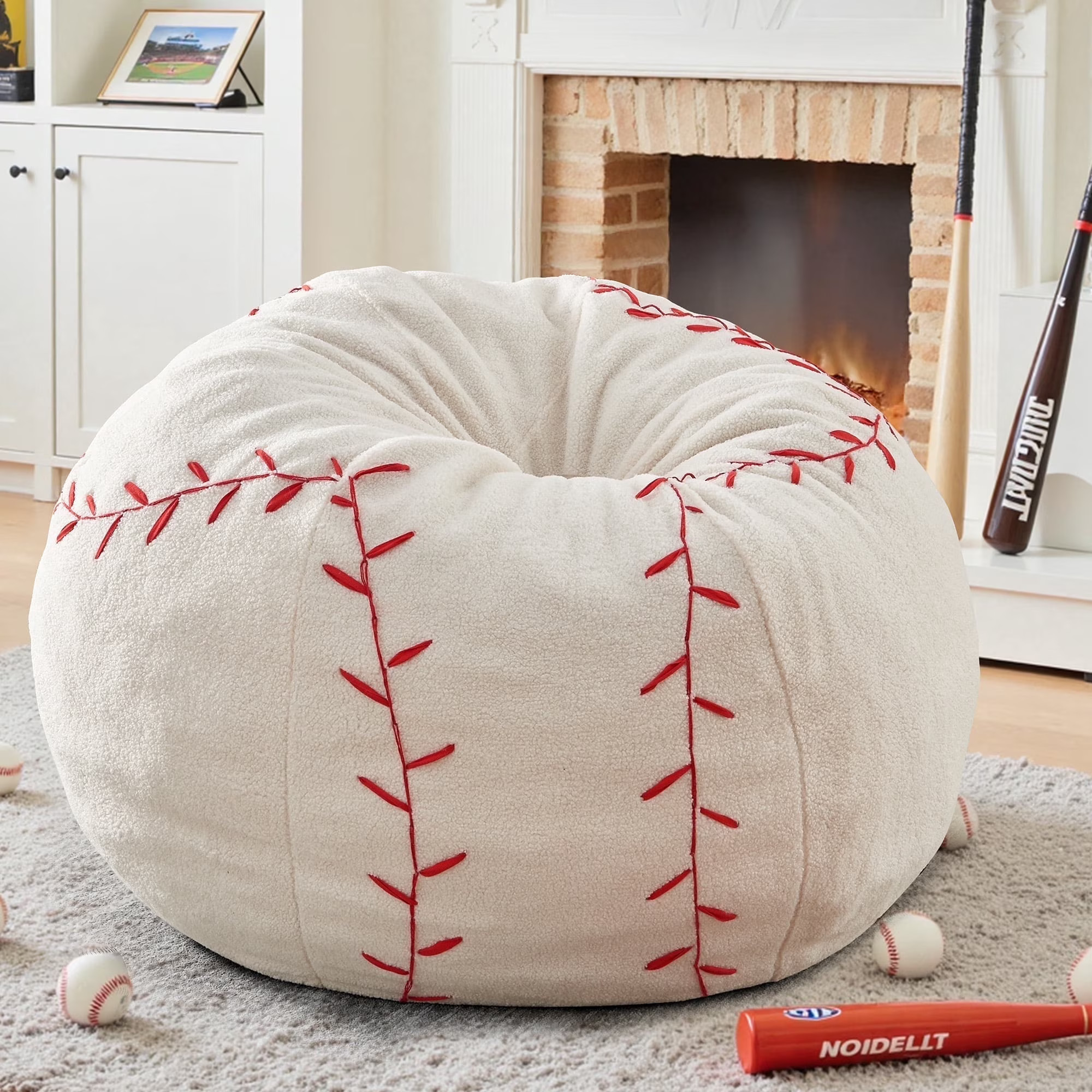 XIECUVA Bean Bag Chair for Adults, High-Rebound Memory Foam Beanbag Chairs with Removable Cover for Living Room Bedroom, 32 Inches - Walmart.com | Walmart (US)