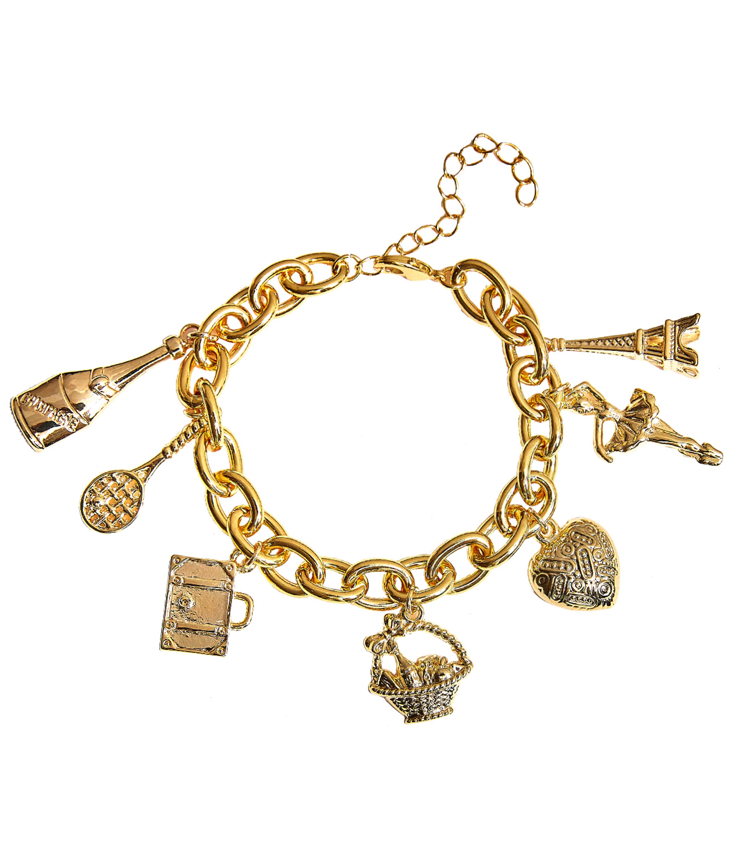 Brooke - Gold Charm Bracelet | Lisi Lerch Inc