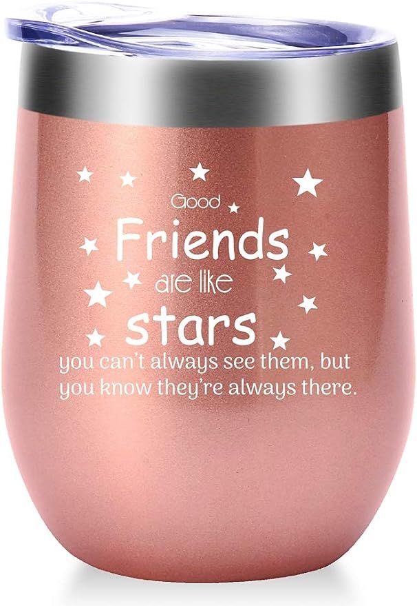 Good Friends Are Like Stars Mug.Best Friend,Long Distance Friendship,Birthday,Christmas Gifts for... | Amazon (US)