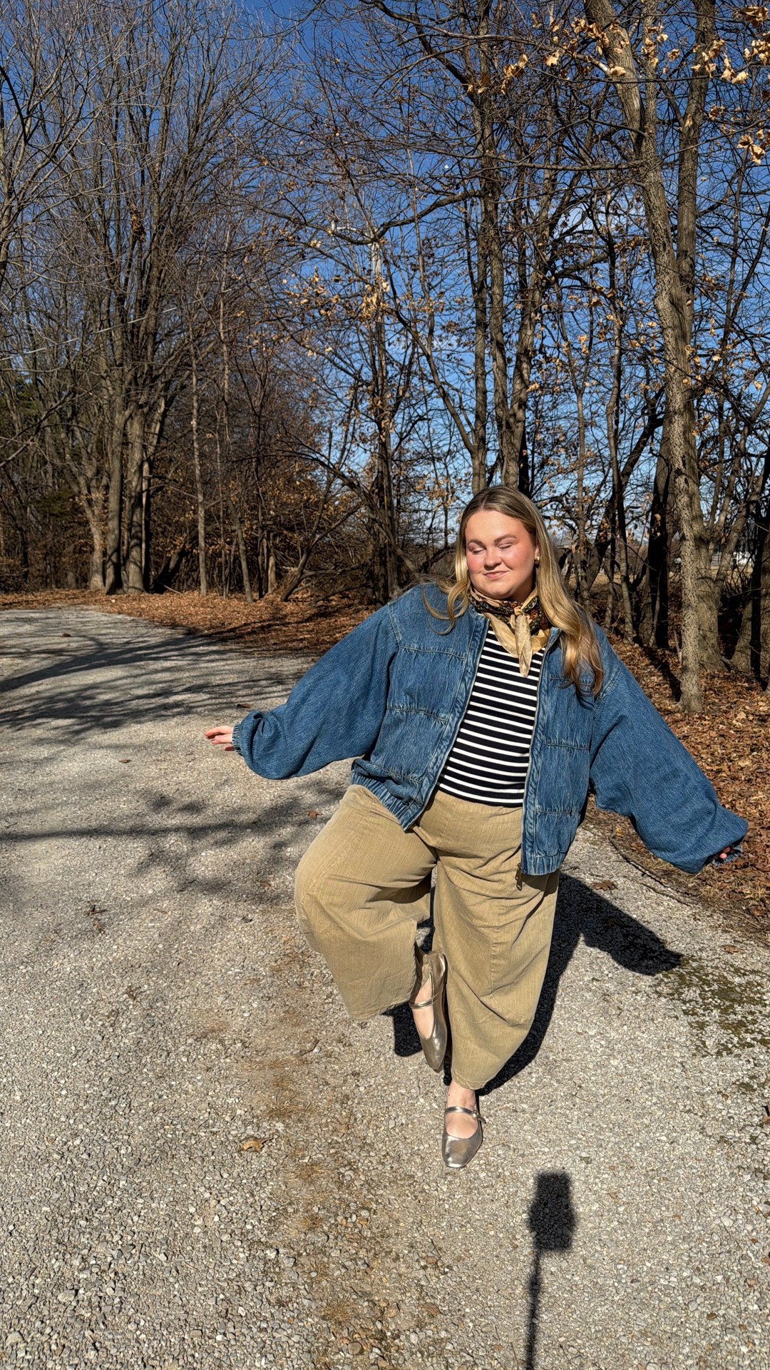 Stepped out of the comfort zone with this outfit ✨ felt so chic too! Pants and shoes are from midmotrends.com everything else I’ll be linking here 🫶

#LTKootd #LTKMidsize