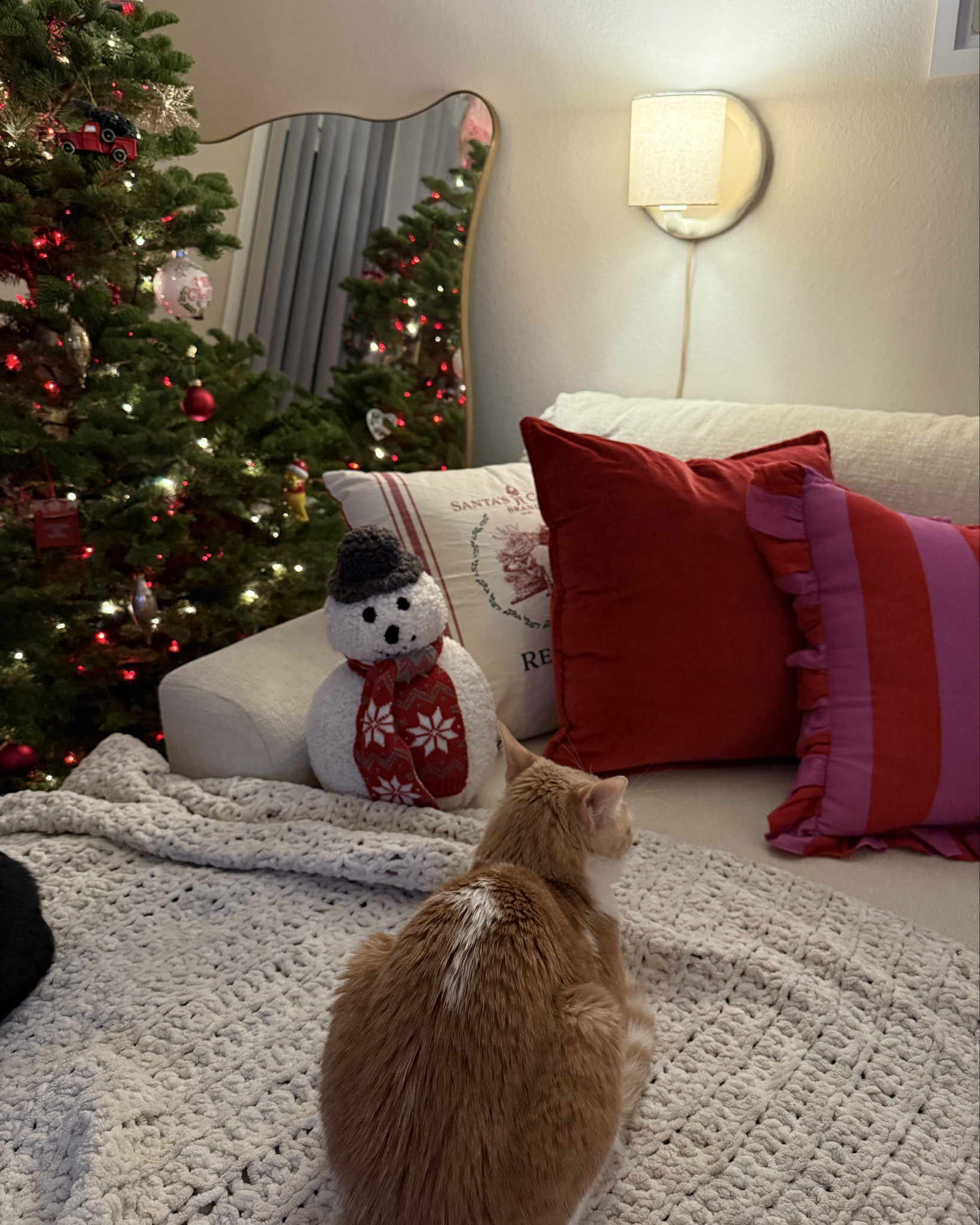 my snowman pillows☃️