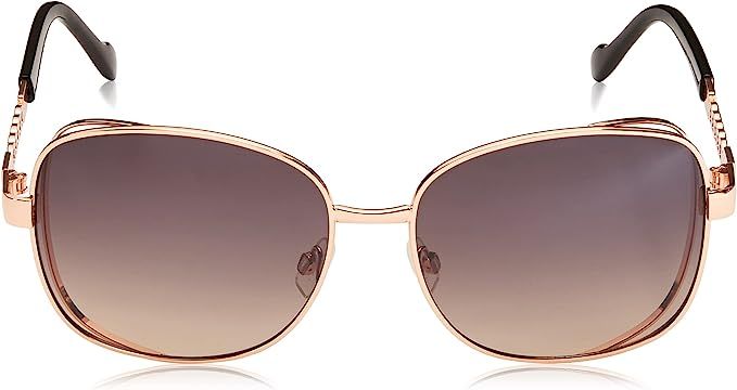 Jessica Simpson J5512 Metal Chain UV Protective Women's Square Sunglasses. Glam Gifts for Women, ... | Amazon (US)