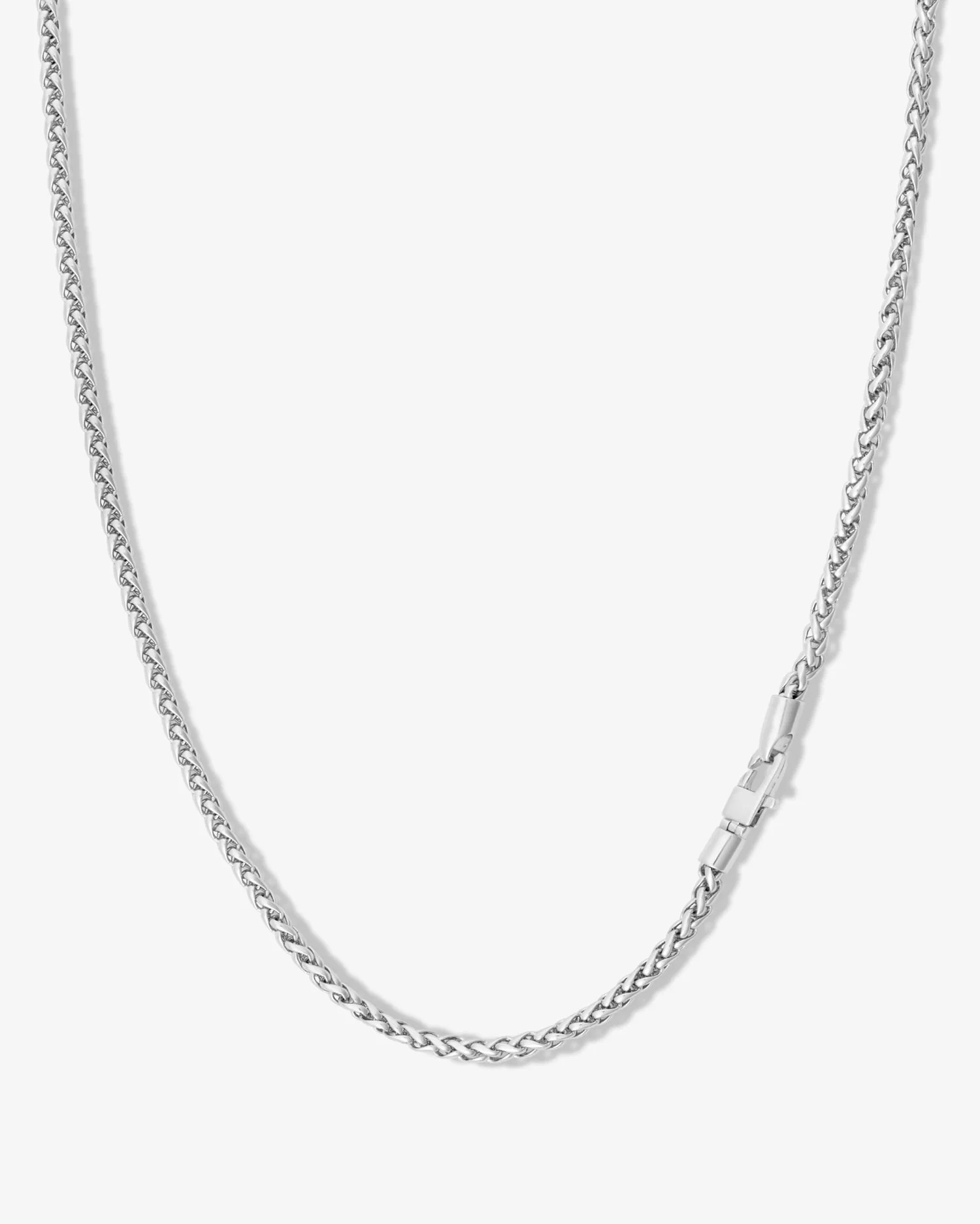 Harper Franco Chain Necklace - Silver | Melinda Maria Jewelry