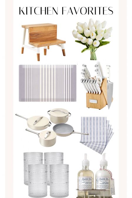 A few of our kitchen favorites! Home products // home decor // kitchen products // kitchen essentials // kitchen decor 

#LTKHome #LTKSeasonal