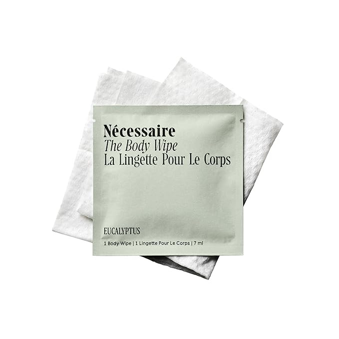 Nécessaire The Body Wipe | On-the-Go Cleansing Body Wipes | Body Wash-Inspired Formula with Niac... | Amazon (US)