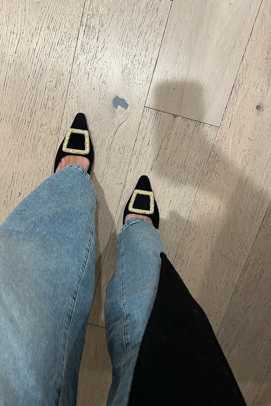 Black kitten heels 

#LTKSeasonal #LTKshoecrush #LTKfindsunder100