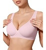 OEAK Womens Deep V Bras Wireless Comfortable Bra Supportive No Underwire Bras Tshirt Push Up Bral... | Amazon (US)