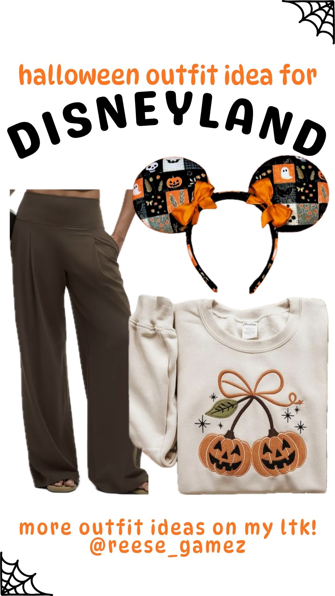 disney halloween outfit 🧡 halloween mickey ears, fall mickey ears, plaid mickey ears, pumpkin crewneck, fall crewneck

#LTKootd #LTKSeasonal #LTKTravel