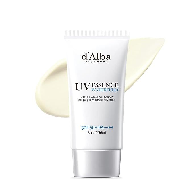 d'Alba Italian White Truffle Waterfull Essence Sunscreen, Vegan Skincare, No Whitecast, Lightweig... | Amazon (US)
