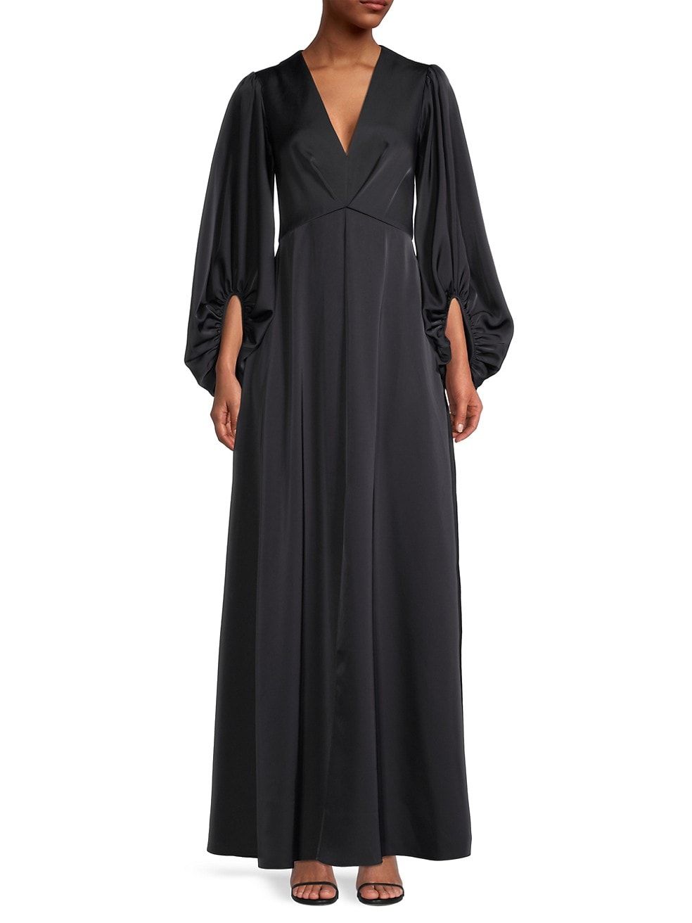 Sachin & Babi Jenny Balloon-Sleeve Gown | Saks Fifth Avenue