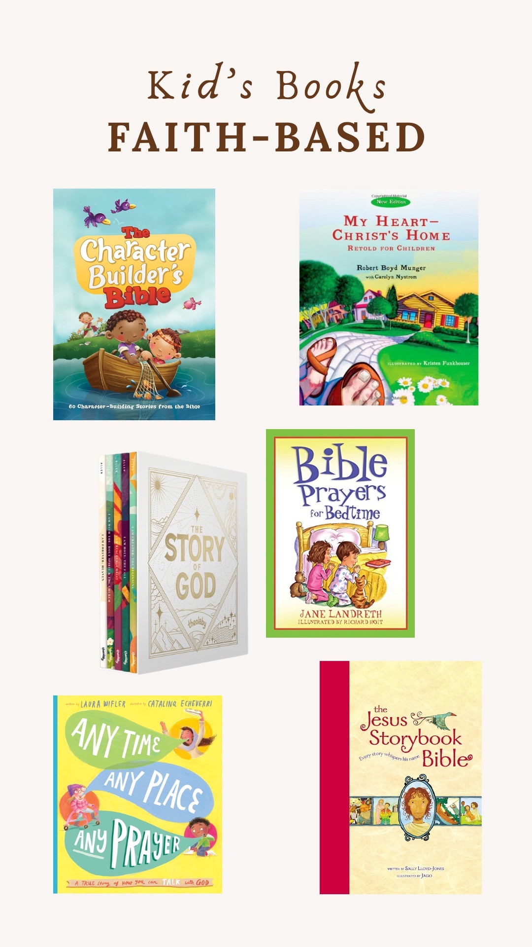 my favorite faith-based kid's books 🫶🏼

#LTKmomlife #LTKKids #LTKBaby
