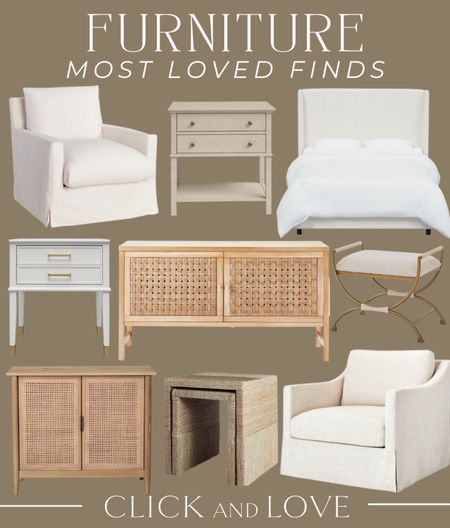 My top furniture finds ! So many great deals still in stock! 

Furniture finds, chair, accent chair, night table, end table, woven fine, upholstered bed, bench, console table, living room, bedroom, dining room, sideboard, neutral decor, Ballard designs, target designs, Amazon furniture, target furniture, modern furniture, traditional furniture, look for less, transitional furniture, modern home, traditional home

#LTKstyletip #LTKhome #LTKsalealert