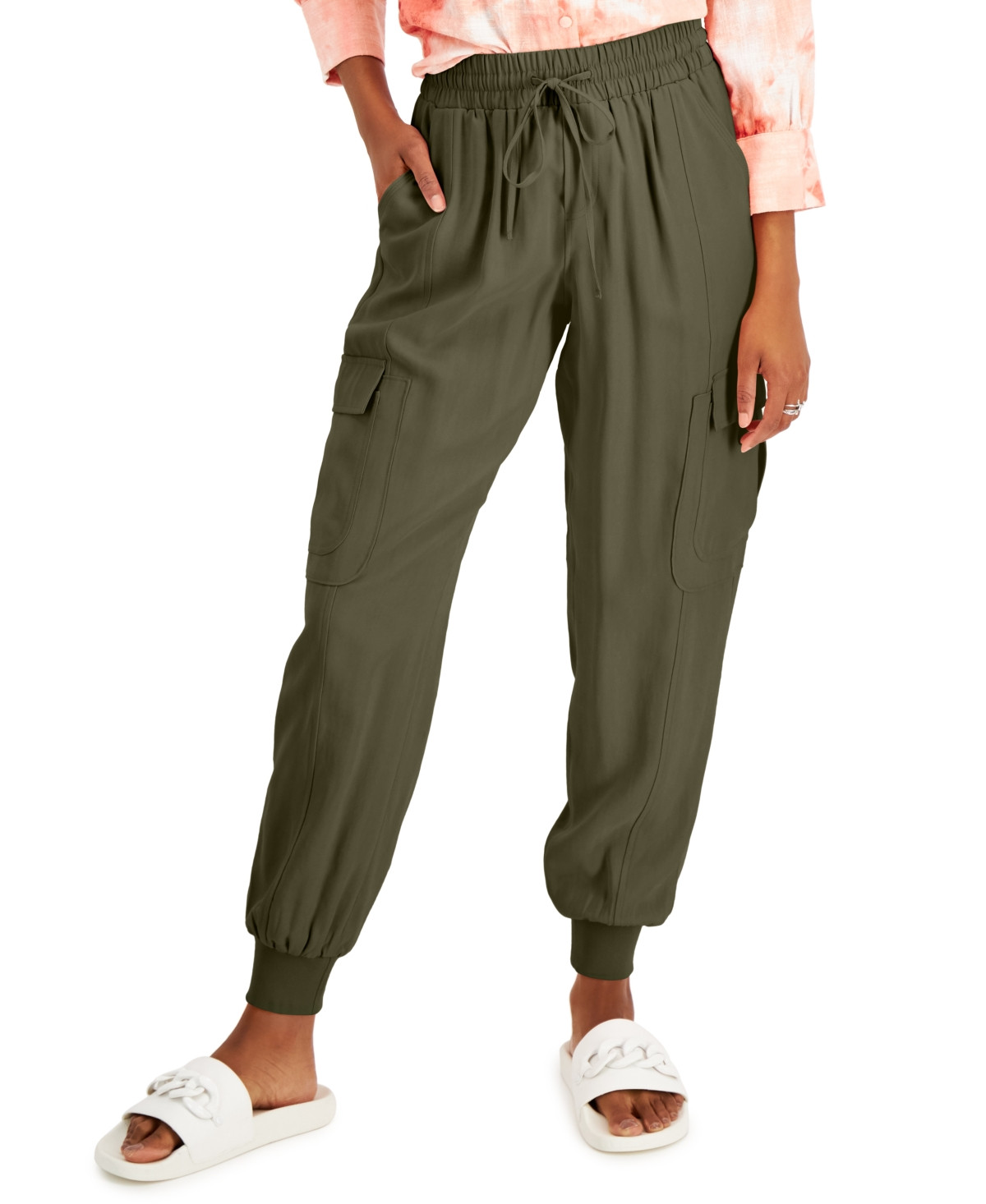 Inc International Concepts Women's Utility Jogger Pants, Created for Macy's | Macys (US)