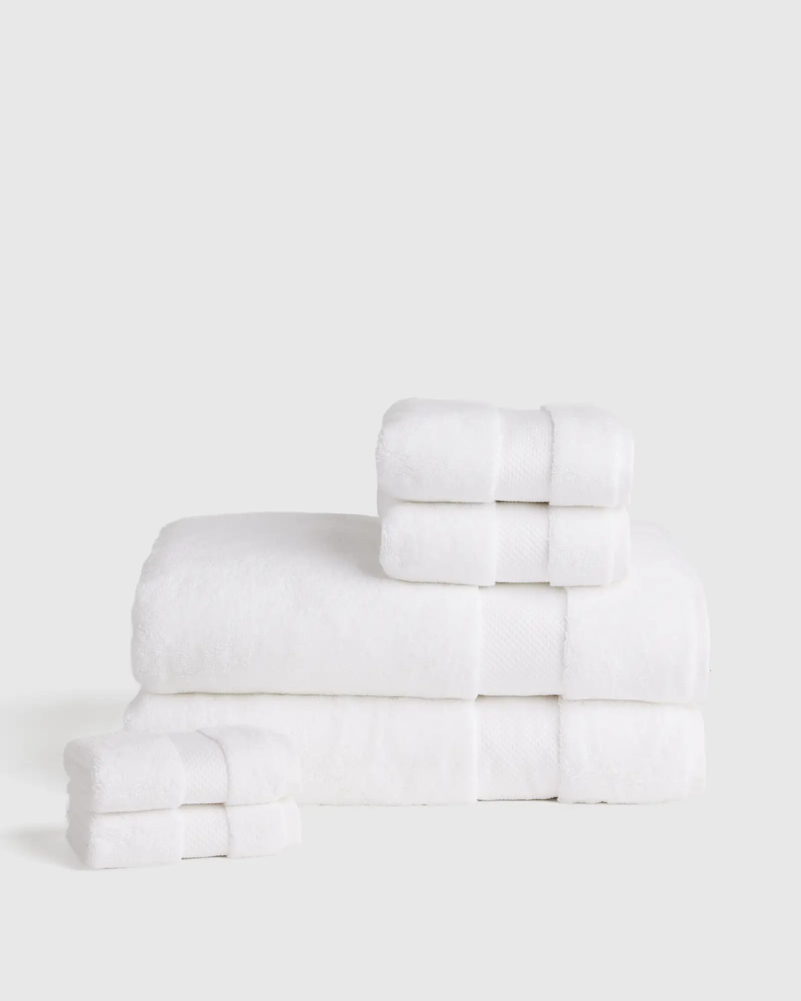 Turkish Ultra Luxe Plush Bath Sheet Bundle in White | Quince