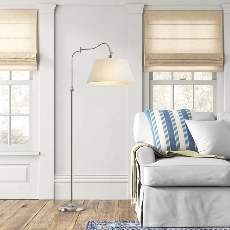 Theodora Swing Arm Floor Lamp | Wayfair North America