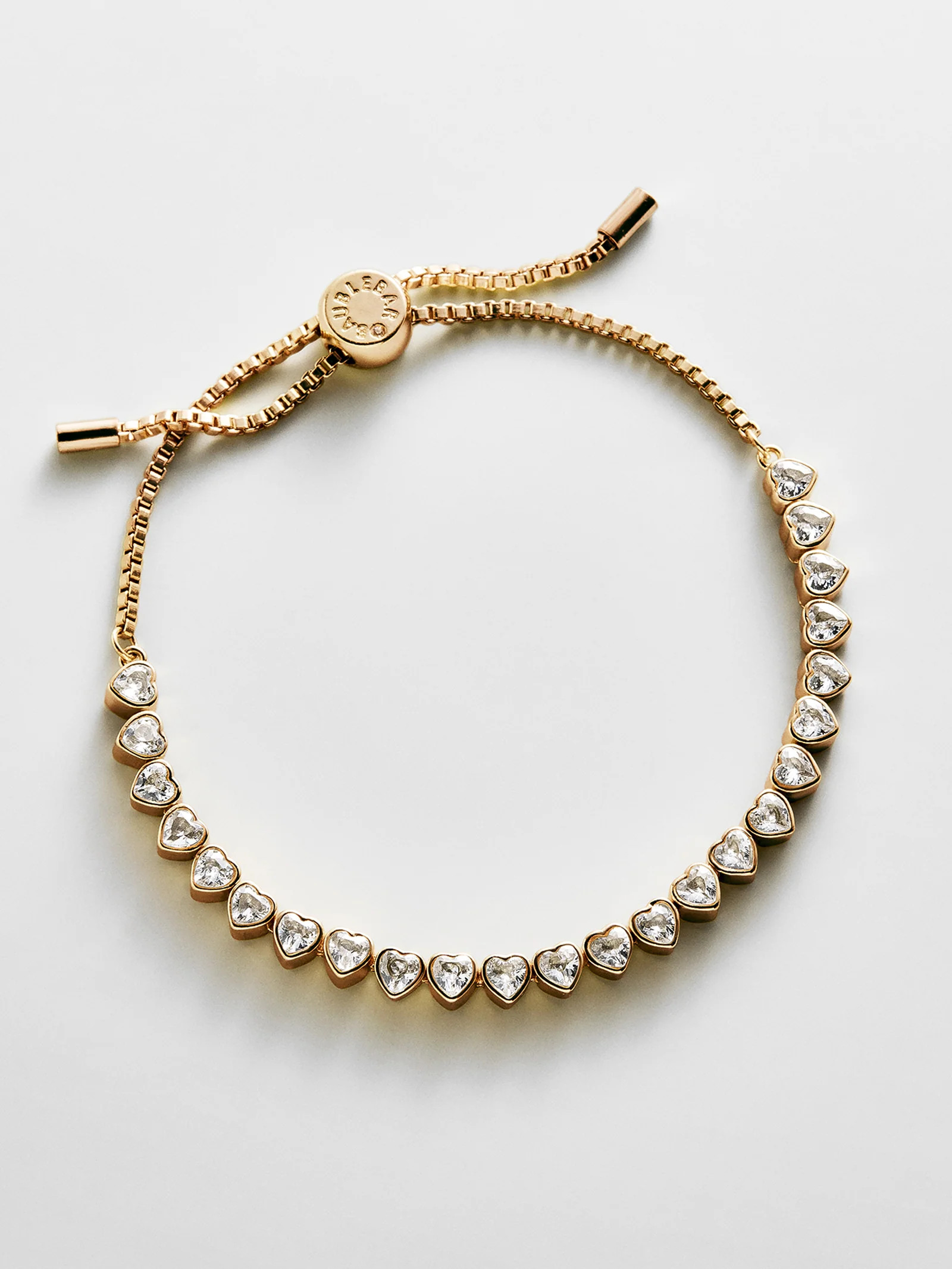 Brooke Tennis Bracelet - Heart Stone | BaubleBar