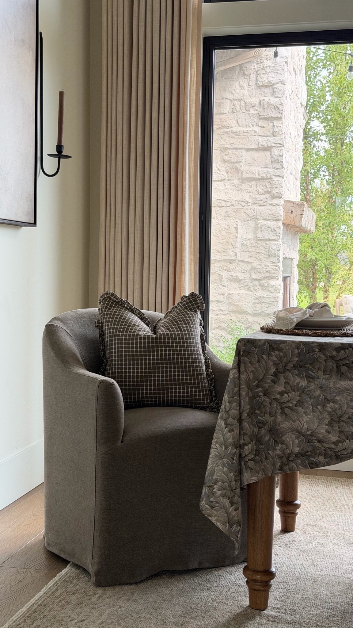 I finally snagged these gorgeous coffee brown upholstered chairs for our dining room, and could not love them more! They have casters on the bottom which makes them even more functional. And don’t get me started on the pillows 😍 obsessed!

#LTKHome
