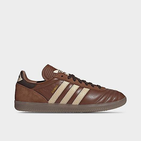 adidas Men's Originals Samba JP Casual Shoes in Preloved Brown/Sand Strata/Dark Brown Size: 11.5 | Finish Line (US)