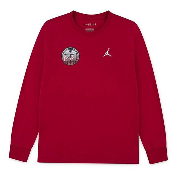 Kids' Jordan Jumpman Global 23 Rise Long Sleeve T-Shirt XLarge Red | Scheels Sports