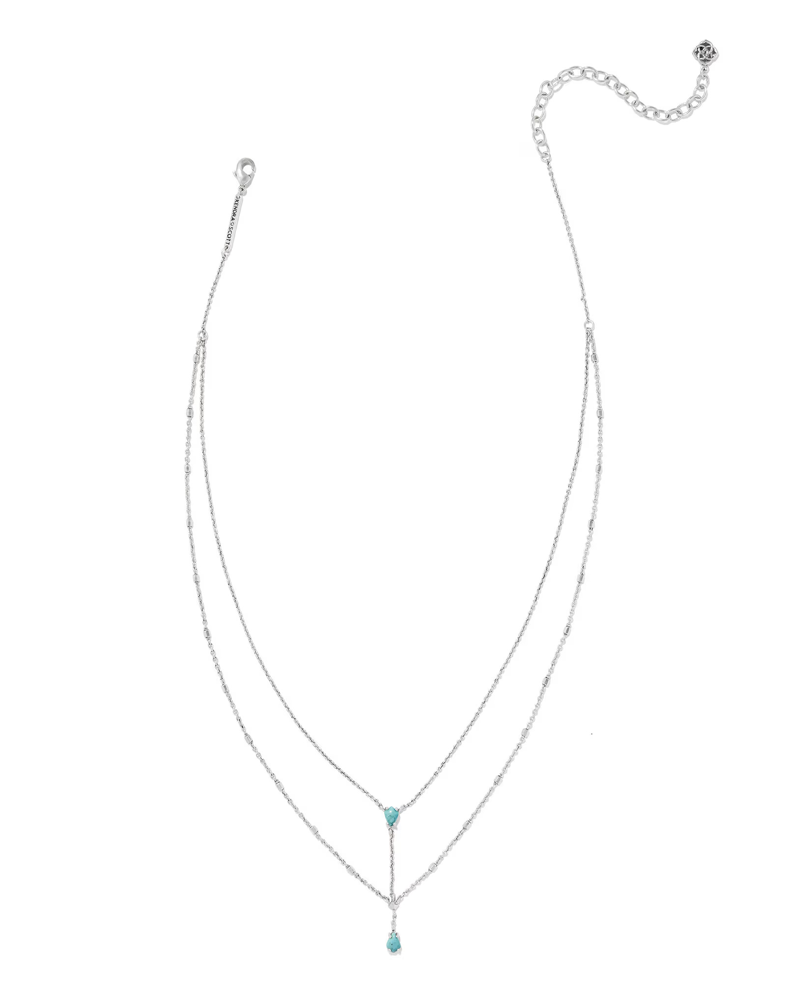 Wrangler® x Yellow Rose by Kendra Scott Laurel Vintage Gold Multi Strand Necklace in Ivory Mothe... | Kendra Scott