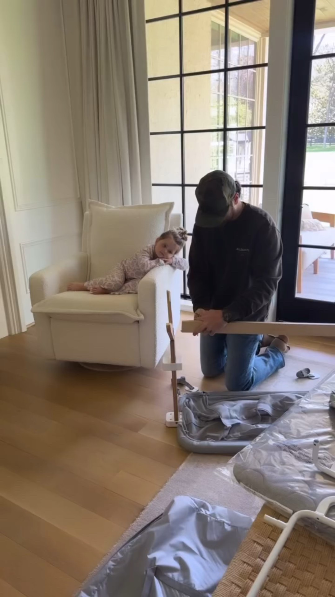 Setting up the bassinet today! Code coming soon!

#LTKBaby #LTKHome #LTKBump