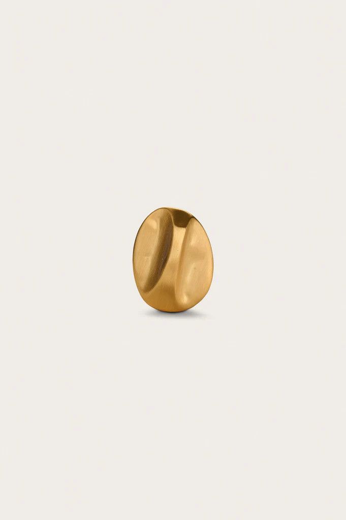 VEDA RING - BRUSHED BRASS | Cult Gaia - US