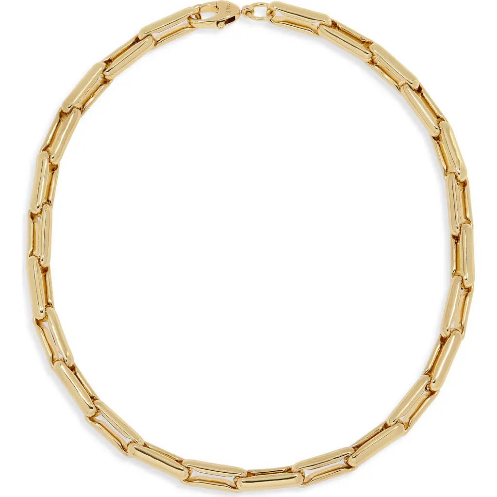 Éliou Claire Collar Necklace in Gold Plated at Nordstrom, Size 16 | Nordstrom