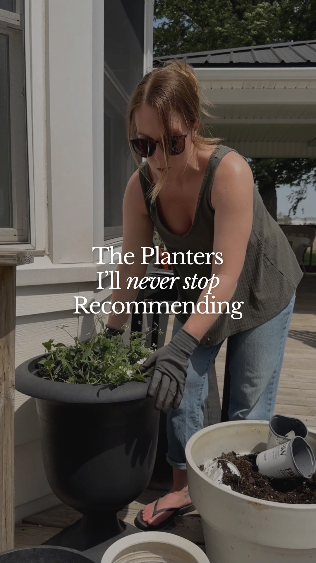 Stop wasting money on delicate, breakable planters and switch to durable planters made from recycled materials with a self watering internal reservoir that will last you a lifetime

#LTKSeasonal #LTKHome