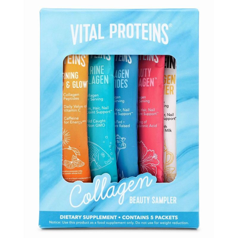 Vital Proteins On-The-Go Variety Dietary Supplement Stick Pack - 5ct | Target