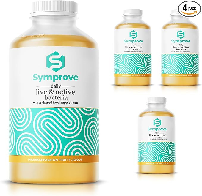 Symprove Mango and Passionfruit 4-Week Pack | Daily Essential Gut Health Supplement | Probiotic D... | Amazon (UK)