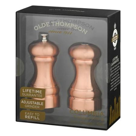 Olde Thompson Columbia Pepper Mill & Salt Shaker Set  - 2 CT | Walmart (US)