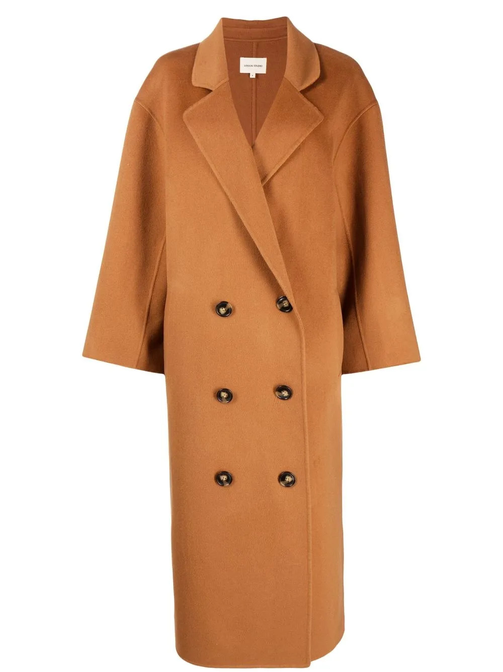 Loulou Studio Borneo double-breasted Coat - Farfetch | Farfetch Global