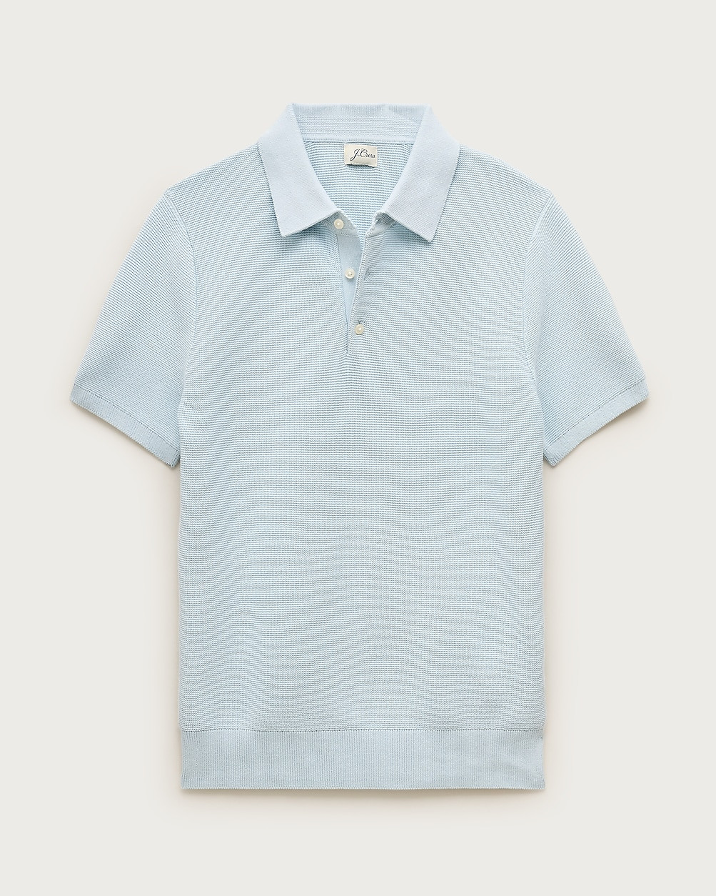 Short-sleeve sweater-polo in Pima cotton | J. Crew US