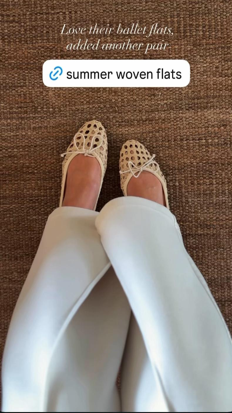 Slowly collecting these Margaux flats in every color. They are truly the perfect summer sandal.

#classicstyle
#ootd
#Margaux
#wovenflats
#meshflats

#LTKootd #LTKgrwm #LTKSeasonal