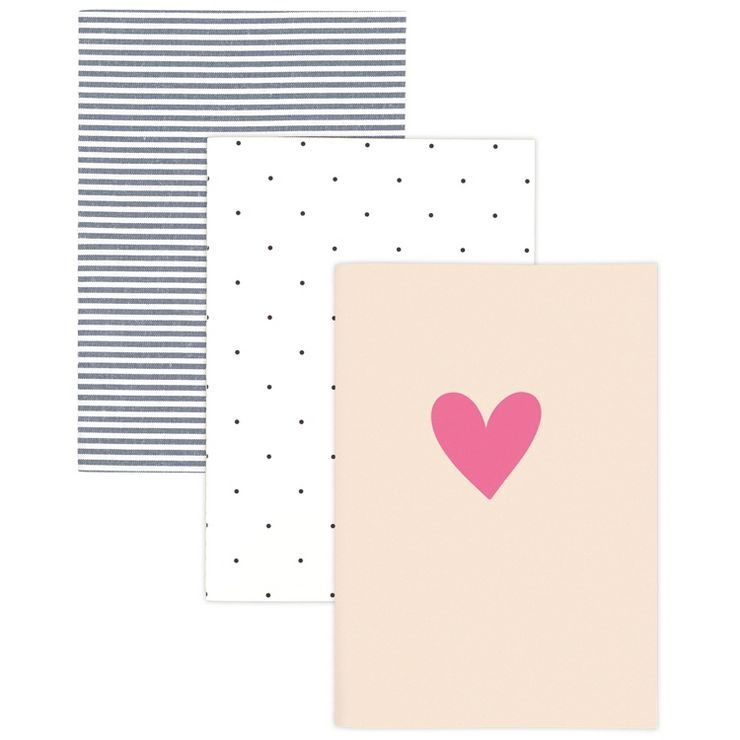 3pk Ruled Journals Stitched - Sugar Paper Essentials | Target
